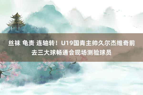 丝袜 龟责 连轴转！U19国青主帅久尔杰维奇前去三大球畅通会现场测验球员